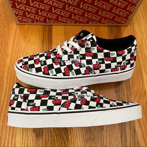Vans Doheny Cherry Checkered Women’s Sneakers - Picture 6 of 6